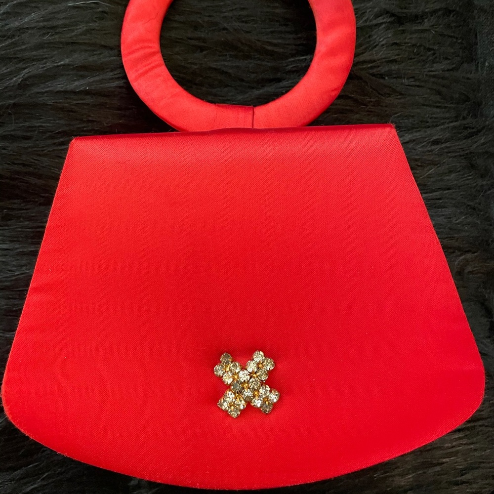 Red Evening Bag - Picture 1 of 10